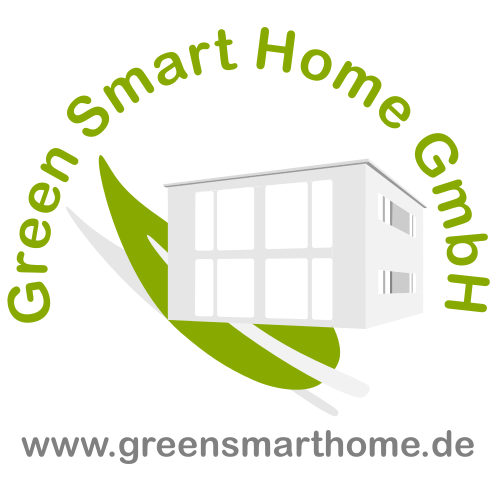 Das Logo der Green Smart Home GmbH für nachhaltike Energie und Strom