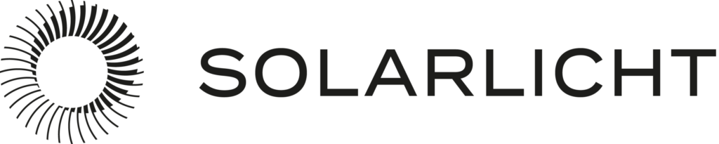 Das Logo von Solarlicht für erneuerbare Energien und Solaranlagen